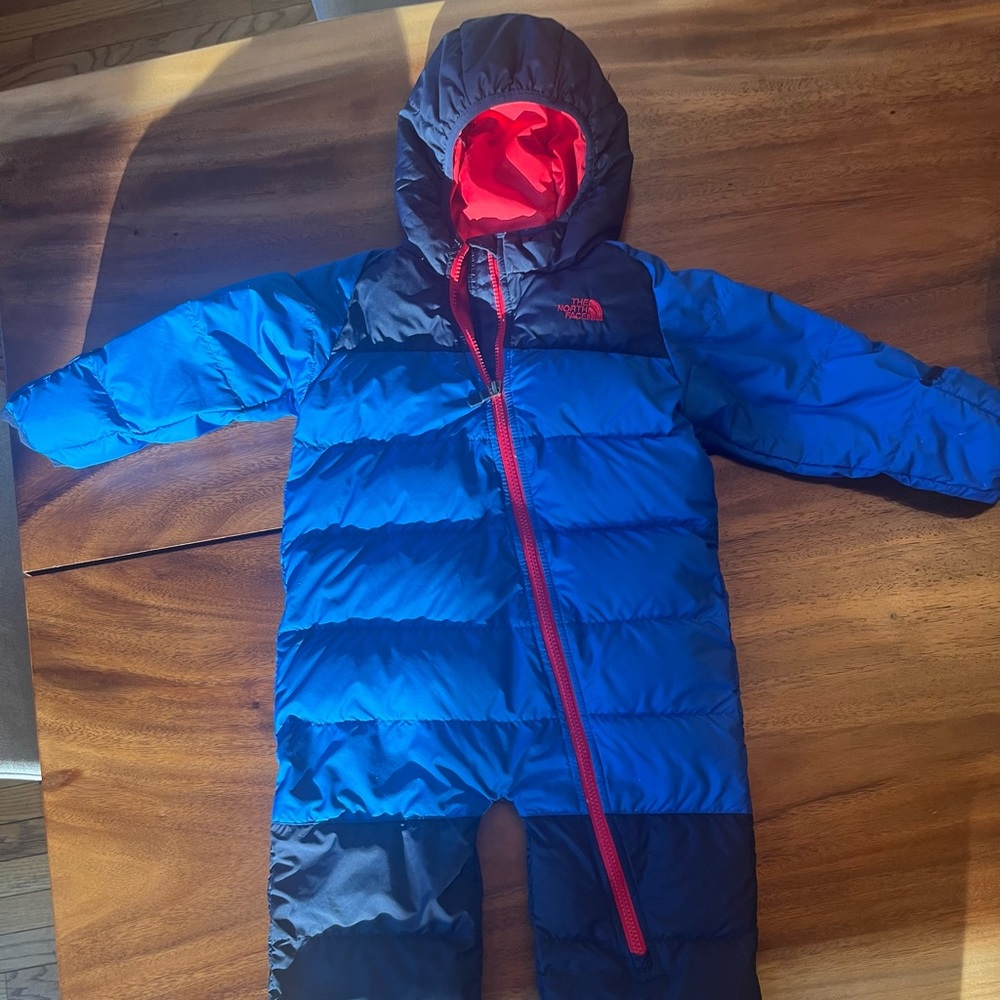 The North Face snowsuit 18-24 months